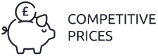 Competitive prices
